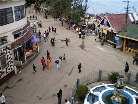 Map Of Darjeeling Mall Darjeeling Mall, Chowrasta